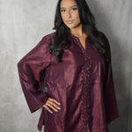 The Wine Red Elegant Co Ord