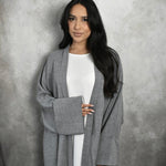 The Linen Open Abaya