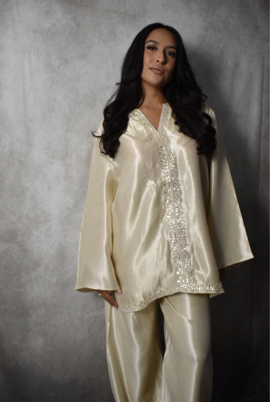 The Crème Elegant Co Ord