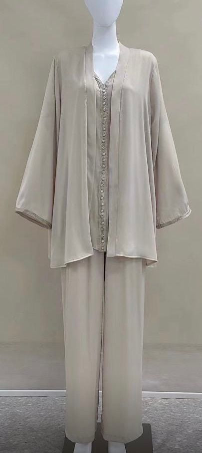 The Three Piece Embroidered Co Ord