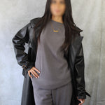 PVC Trench Coat