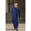 The Navy Gold Threaded Thobe