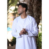 The White Gold Threaded Thobe