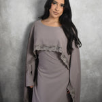 Cape Front Abaya