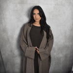 The Linen Open Abaya