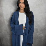 The Linen Open Abaya