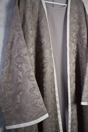 The Jacquard 2 Piece Abaya