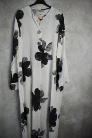 The Tie Dye Flower Dress