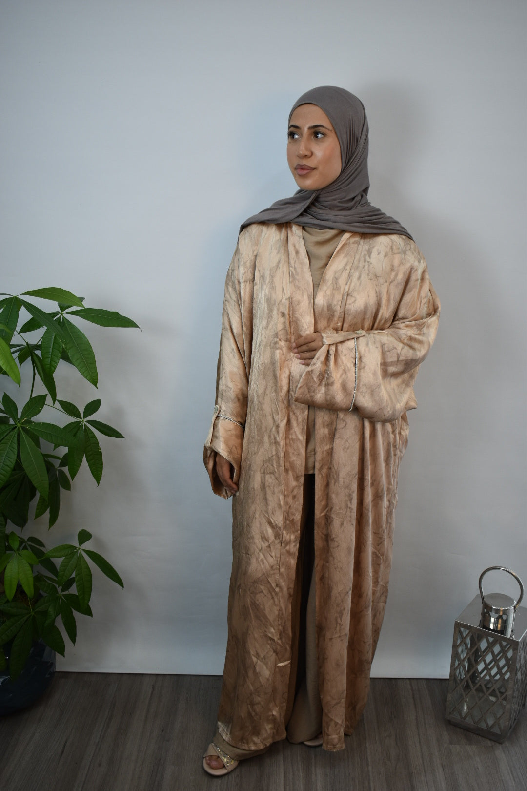 The Tie Dye Open Abaya