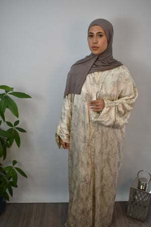 The Tie Dye Open Abaya