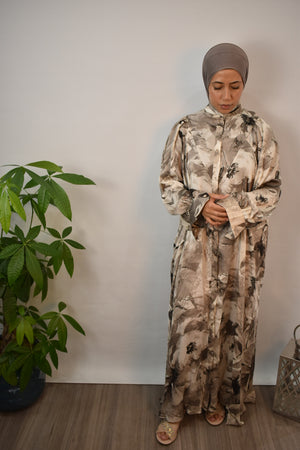 The Button Up Tie Dye Dress