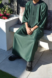 The Forest Green Gandoura