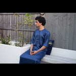 Omani Short Sleeve Navy Thobe