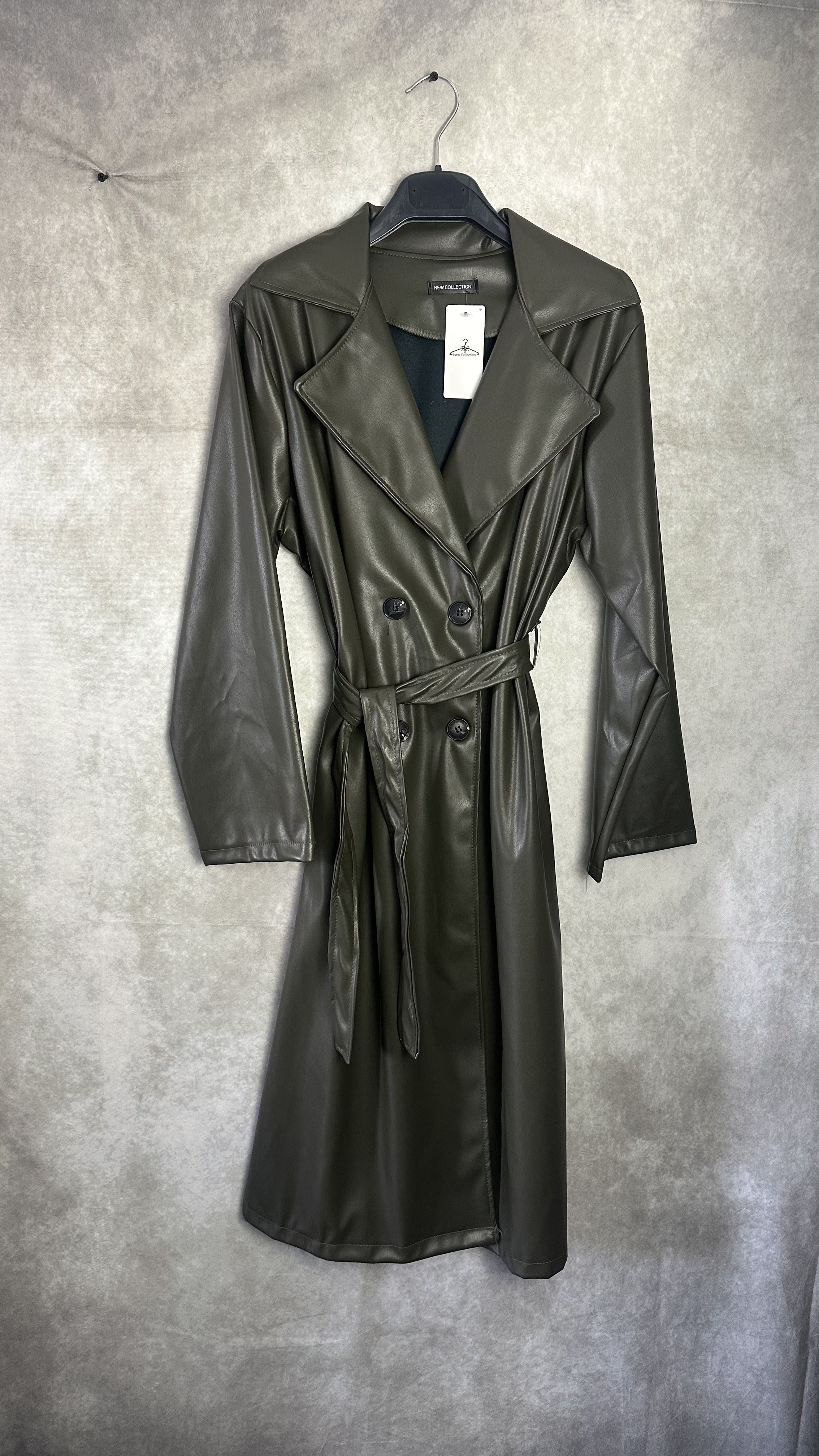 PVC Trench Coat